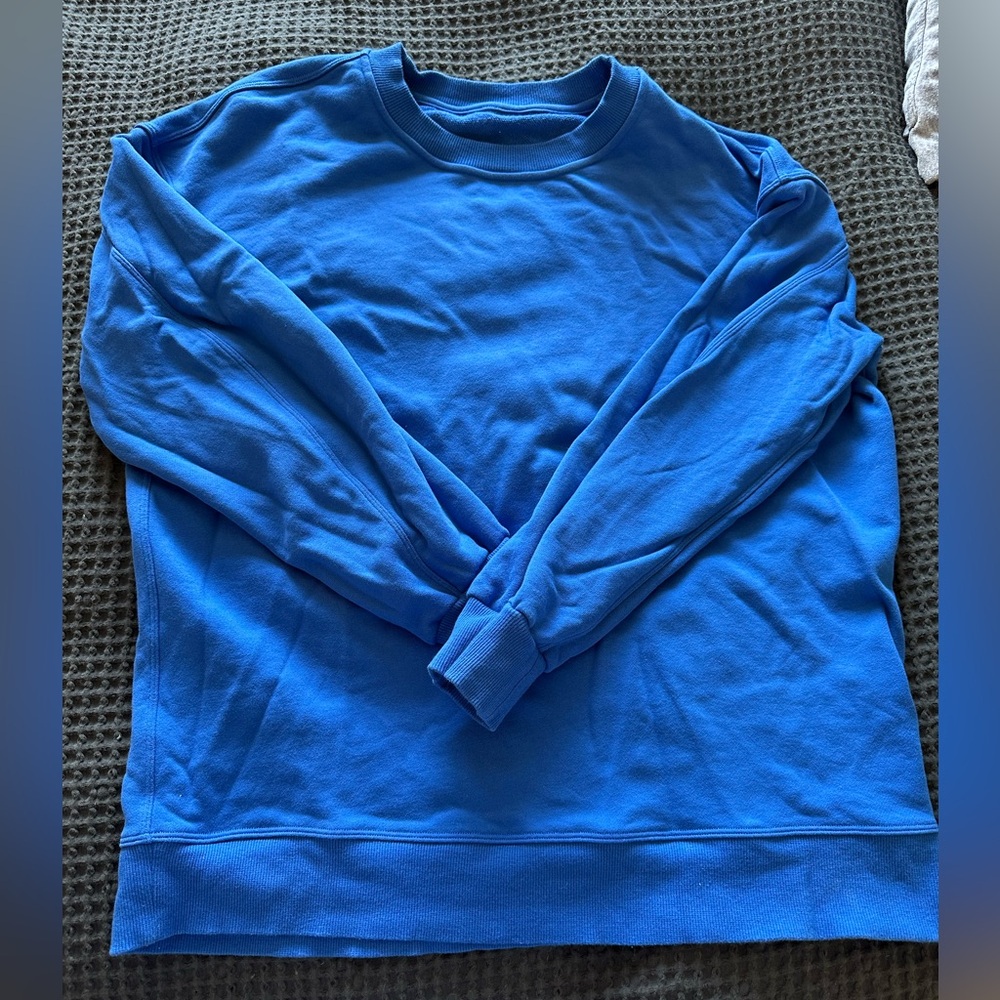 lululemon athletica Blue Sweatshirt